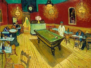 Le Cafe de Nuit (El café de noche) (1888) de Vincent van Gogh + envío gratuito - Imagen 1 de 3