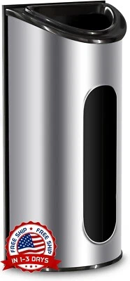 Dispensador Organizador De Bolsas Plásticas De Acero Inoxidable Para La Cocina Foto 1 de 4