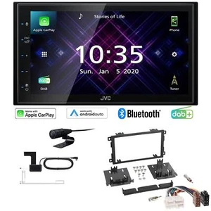 JVC Autoradio Apple CarPlay Android DAB+ für Cadillac Escalade 2001-2006 schwarz - Bild 1 von 8