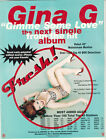 Gina G 1997 Ad- Gimme Some Love Advertisement KWIN WQSL KKXX