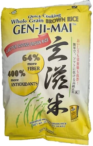 Arroz integral natural Gen-Ji-Mai de 25 libras (grano medio) - 1 bolsa - Imagen 1 de 1