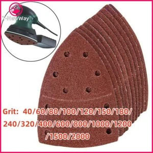 10-40PCS Mouse Detail Sanding Sheets 150mm Hook&Loop P40-2000 Assorted Grit - Picture 1 of 22
