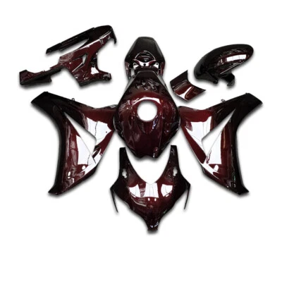 Kit de carenado MS Fit para Honda CBR1000RR 2008-2011 fibra de carbono pintado rojo ABS Foto 1 de 4