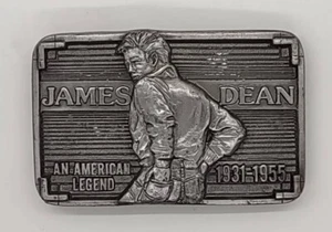 Vintage James Dean Memorial Gürtelschnalle - Bild 1 von 4
