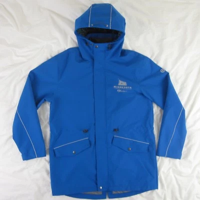 Chaqueta con Capucha Super Bowl LII Talla Grande Crew 52 Voluntario Parka Abrigo Azul Foto 1 de 4