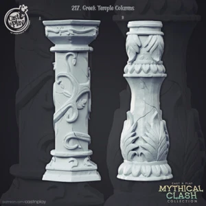 Greek Temple Column Pillar Scenery Miniature | D&D DnD - Picture 1 of 1