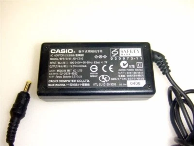 Power Supply Casio AD-C51G 5.3V 0.65A 650mA Adapter PS AC/DC cable for Camera - Image 1 of 2