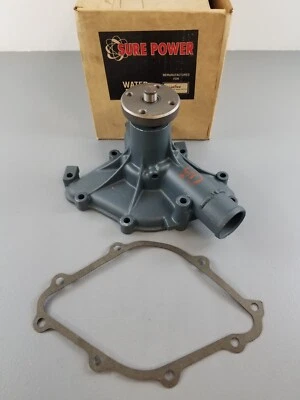 Bomba de agua y junta para Mercury Cougar Ford LTD Mustang Lincoln 1983-86 V6-3,8 L Foto 1 de 4