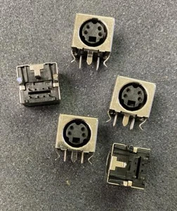 MOLEX Connector Mini-DIN Receptacle Right Angle 4-Pin **NEW** Qty.5 - Picture 1 of 1