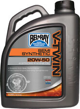 BEL-RAY HARLEY-DAVIDSON V-TWIN 20W-50 SEMI-Synthetic Blend Engine Oil 4L