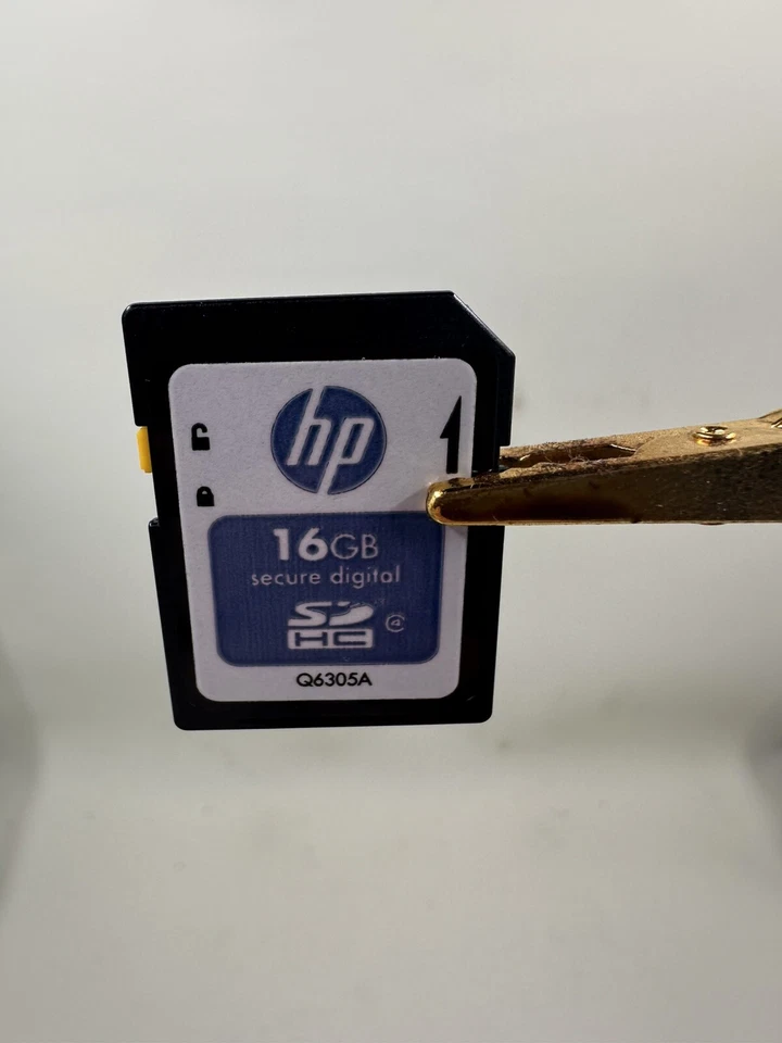  HP 16GB SECURE DIGITAL Class 4 SDHC Flash Memory Card Q6305A - Image 1 of 2