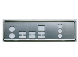 OEM I/O IO shield Backplate for ASRock A320M Motherboard Rear Baffle - Bild 1 von 2