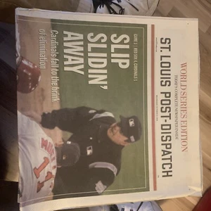 St. Louis Cardinals St. Louis Post Dispatch World Series Edition  10-27-2004 - Picture 1 of 1