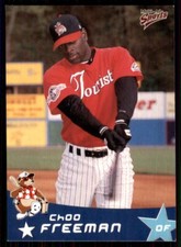 1999 Multi-Ad Asheville Tourists Choo Freeman Asheville Tourists #7