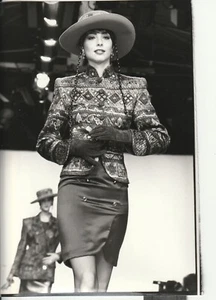 Printing Photo Analogue Jean-Louis Scherrer 1989 Photo Kit Fashion - Picture 1 of 2