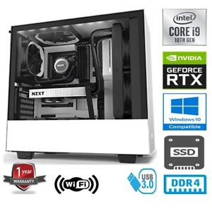 Intel Core i9 10900K 10C/20T 32GB RAM 1TB SSD NVIDIA GEFORCE RTX3070Ti GAMING PC