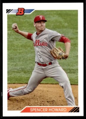 2020 Bowman Heritage #BHP55 Spencer Howard Phillies - Image 1 of 2