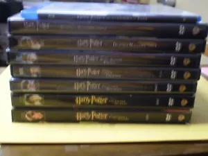 (8) Harry Potter Blu-Ray/DVD Lot: All 8 Harry Potter Movies!! Daniel Radcliffe - Picture 1 of 1