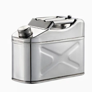 AU 10L 304 Jerry Can Stainless Steel Fuel Tank/Storage for Boat/Car/4WD/Motor - Picture 1 of 14