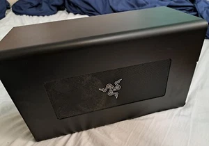 Razer Core X Chroma eGPU & Sapphire Pulse Radeon RX 580 8Gb card - no cables - Picture 1 of 5