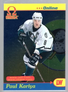 * 1998-99 Pacific Omega - Online #01 - PAUL KARIYA - Picture 1 of 2