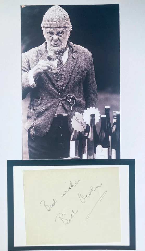 Bill Owen English Actor 1911 - 1999 Original 10 x 8 Signature Piece - Image 1 of 1