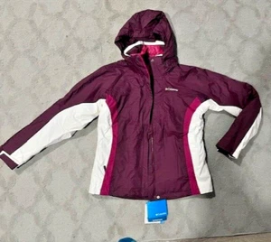 NEU Neu mit Etikett Damen Medium M Columbia 3 in 1 Wechseljacke Parka Pflaume $ 220 - Bild 1 von 1