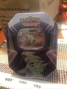 NEW Pokemon TCG Tyranitar Triple Whammy Tin Factory Sealed-:: - Picture 1 of 3