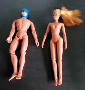 70er Jahre Mego 8" Figuren Supergirl & Batman,- 2 Actionfiguren kostenloser Versand - Bild 1 von 3