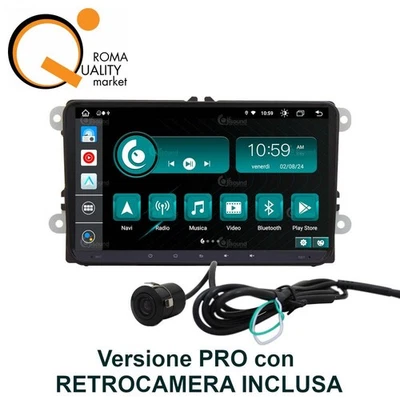 Jfsound JF-039W6-X9C PRO autoradio car tablet 9" fit Skoda Roomster Rapid - Immagine 1 di 4