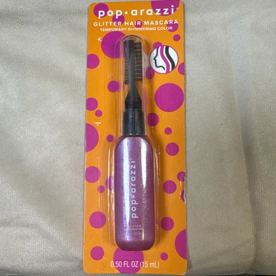 Pop-Arazzi Glitter Hair Mascara Pink - Image 1 of 4
