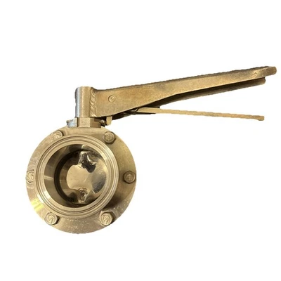 2 “ sanitary fitting VNE stainless butterfly valve 316L/3 CH 99804 - Image 1 of 4