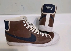 Nike SB All Court Blazers Premium Brown Blue Mens 10.5 2007 Sneakers 316385-141 - Picture 1 of 16