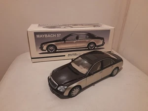 RARE 1:18 AUTOART 76153 MILLENNIUM MAYBACH 57 SWB DIECAST LOVLEY NO RESERVE - Picture 1 of 22
