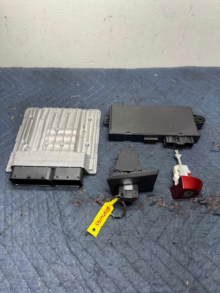 Juego de llaves BMW 328i MSV80.1 N51 DME ECU CAS3 2011 7614362 E90 E92 SULEV Foto 1 de 4