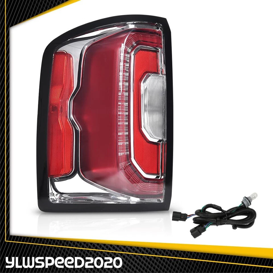 LED Type Tail Light Brake Lamp Driver Side LH For 2016 2017 2018 GMC Sierra 1500 - Image 1 of 4