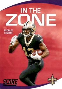 2020 Score #IZ-MT Michael Thomas In the Zone Red New Orleans Saints - Picture 1 of 2