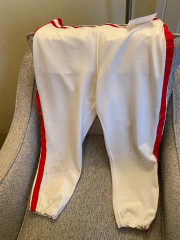 1970's INDIANAPOLIS INDIANS GAME USED BASEBALL PANTS MIKE ARMSTRONG Cover