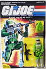 GI Joe 1986 Sci-Fi 100% Complete On UnPunched Repro Card