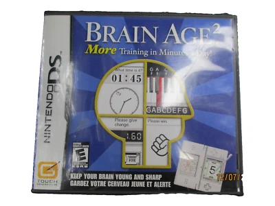 Brain Age 2: More Training in Minutes a Day! (Nintendo DS, 2007) - Image 1 of 4