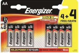 Batterie AA MAX Alcaline X 16 Energizer 1500 LR6 PREZZO DI VENDITA #1