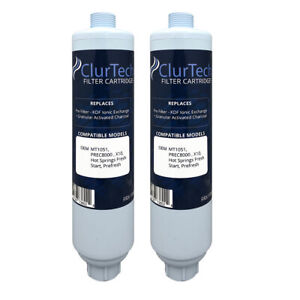 ClurTech Pre Filter 2pk Kdf Ionic Exch + Granular Activated Charcoal Frx-Yw003-2
