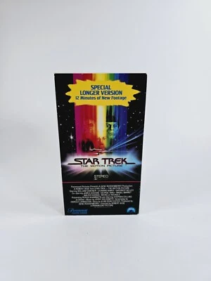 Star Trek: The Motion Picture VHS Special Longer Version - 12 Min Of New Footage - Image 1 of 4