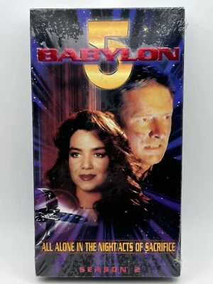 New Babylon 5 Vol 2.6, Season 2 VHS Sci-Fi Thriller, "All Alone in the Night" TV - Image 1 of 2