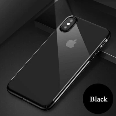 2 x iPhone XR Case Clear Transparent Bumper Shockproof Protective Cover - Image 1 of 4