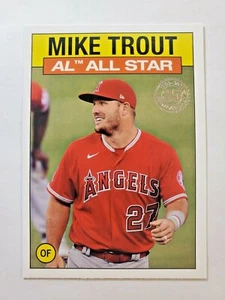 Tarjeta Topps '86 Topps All Star Mike Trout 2021 # 86AS23 Los Angeles Angels - Imagen 1 de 1
