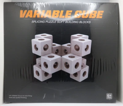 80 Piezas Cubos Infinitos Juguetes Sensoriales Inquietos Cubos de Enlace Juguetes de Construcción Juego para Niños Foto 1 de 2