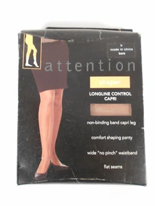 LOT OF 6 SHAPER LONGLINE CONTROL CAPRI"S BARE SIZES B-C-D -  FLAT SEAMS - Picture 1 of 6