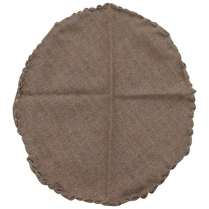 NEW FEFE' ROUND POCHETTE 100% CASHMERE MEASURES 12'' FP110 - Picture 1 of 2