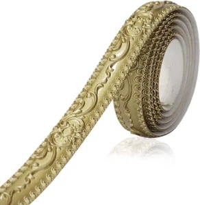 Flexible Molding Trim Self Adhesive, Crown Molding Ceiling, Wall Peel and Sti... - Picture 1 of 3